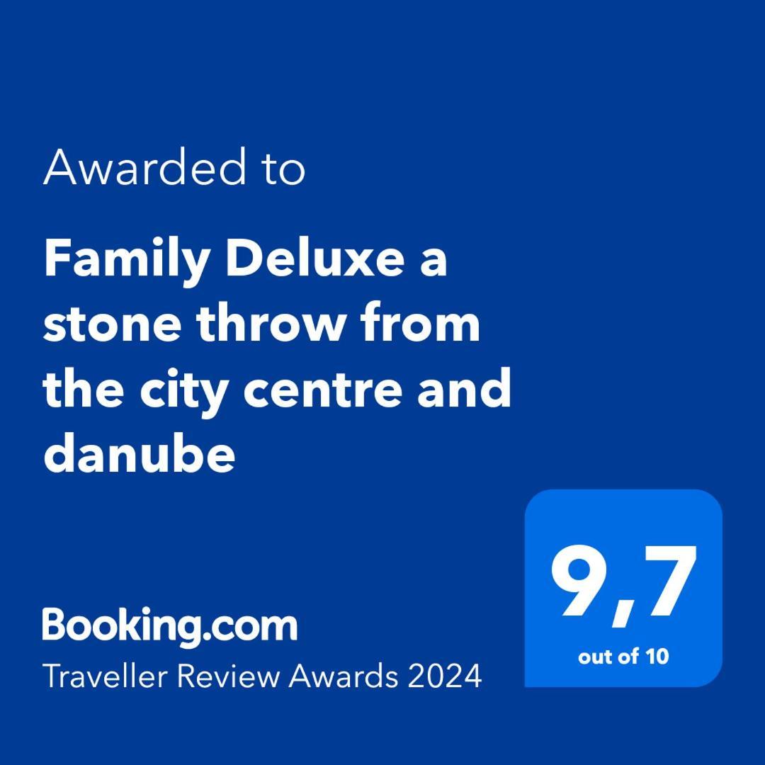 Family Deluxe A Stone Throw From The City Centre And Danube 维也纳 外观 照片